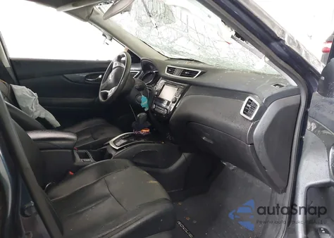 2016 Nissan Rogue Sl из США, поврежденный, VIN 5N1AT2MT6GC790274